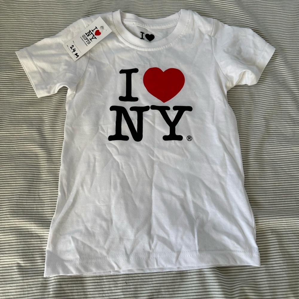 I heart NY baby tshirt